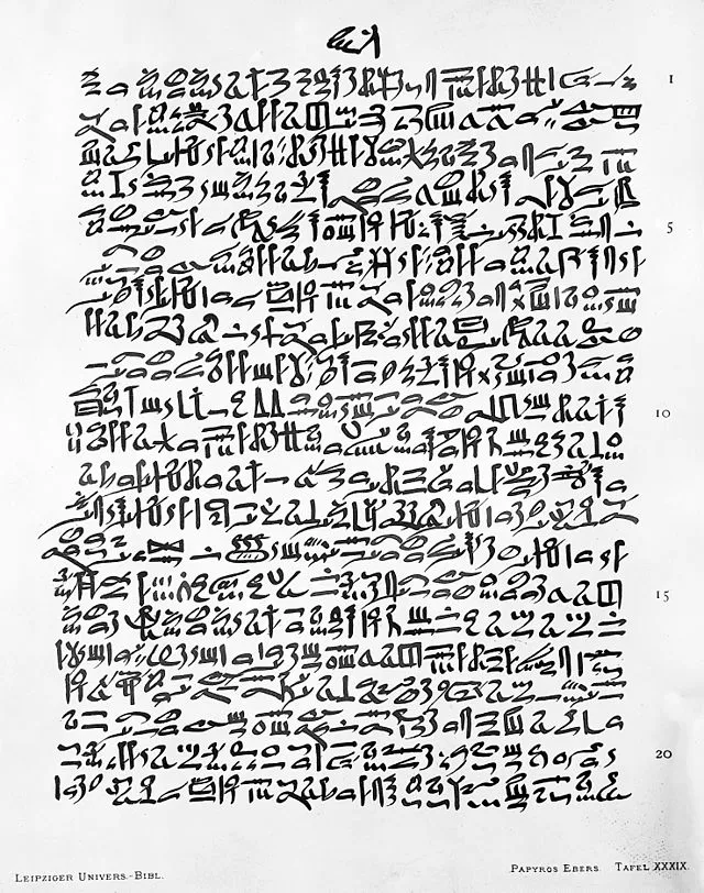 Eber papyrus