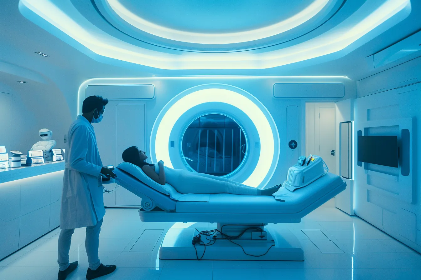 Futuristic Psychiatric Office