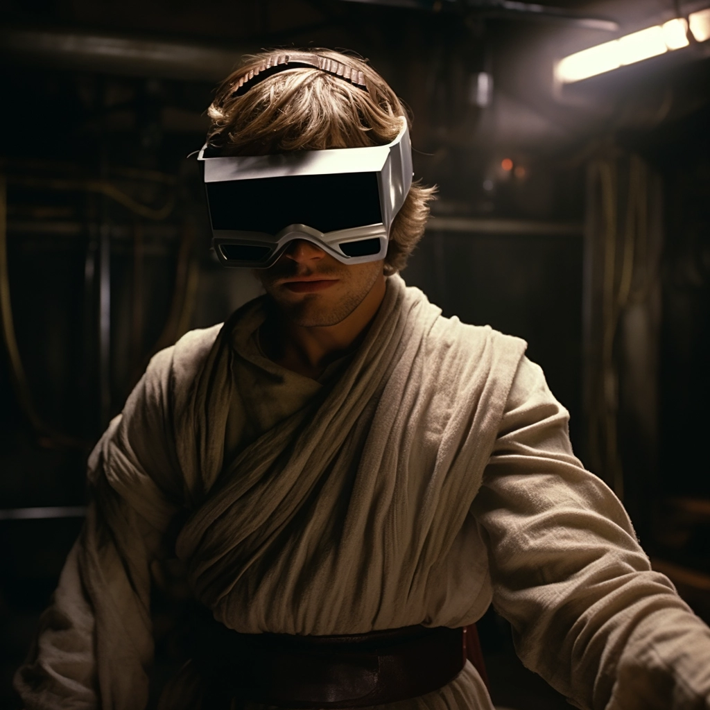 Jedi eye mask