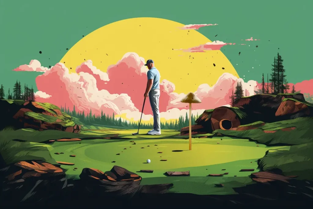 Psychedelics in Golfing