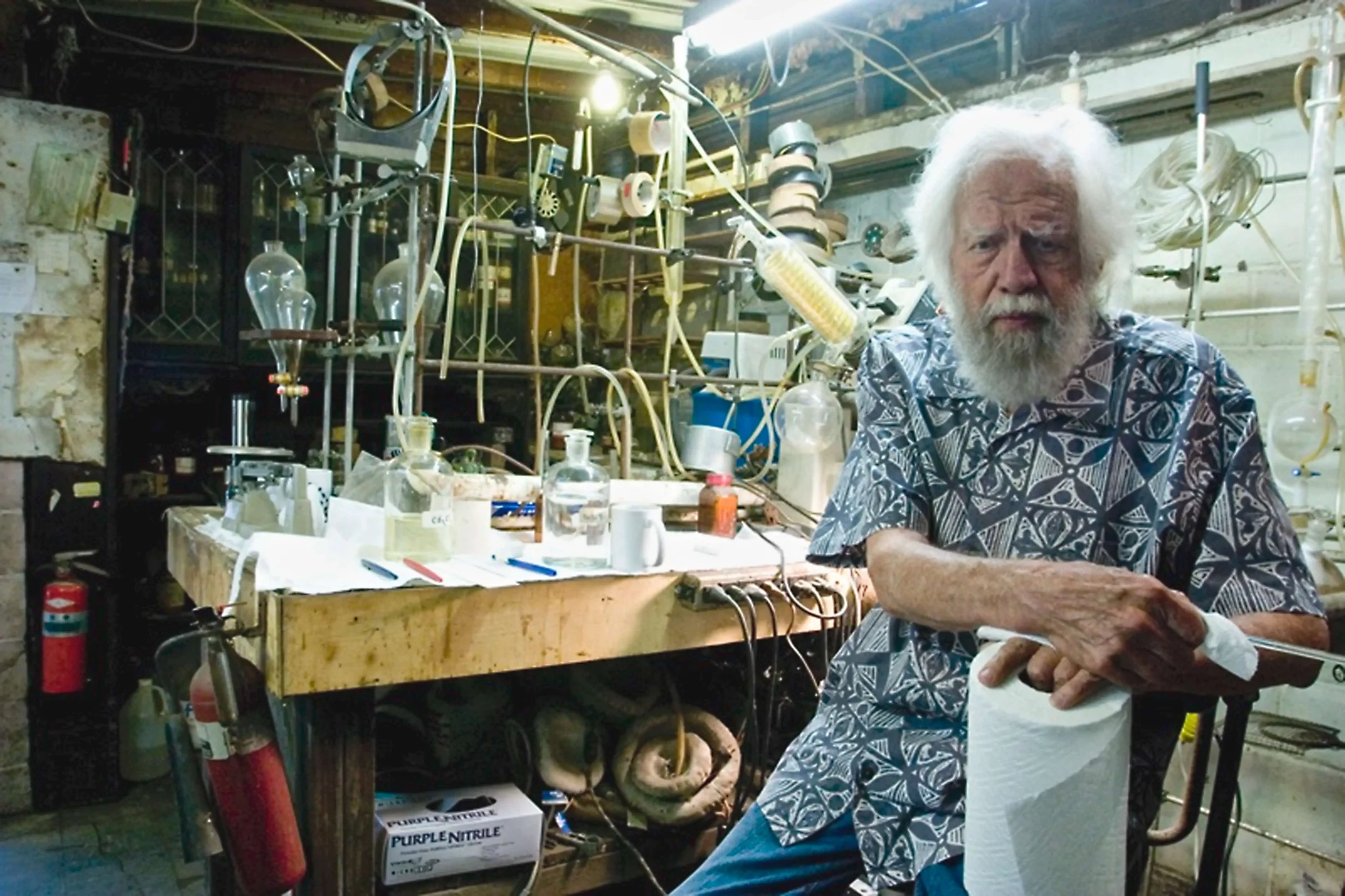 Sasha Shulgin and Lab