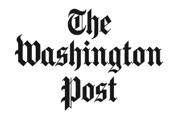 The Washington Post Logo white