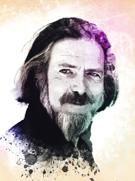 headshot Alan Watts